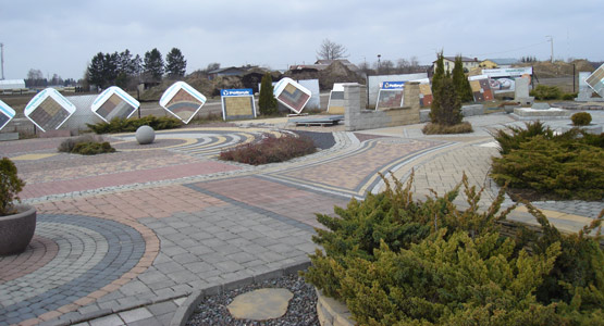 Kostka betonowa - stylizacja
